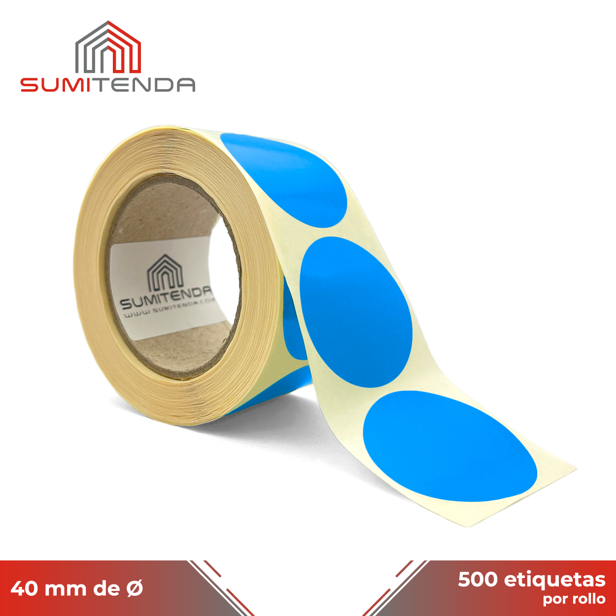 ETIQ. 40 MM DIAM. AZUL-02