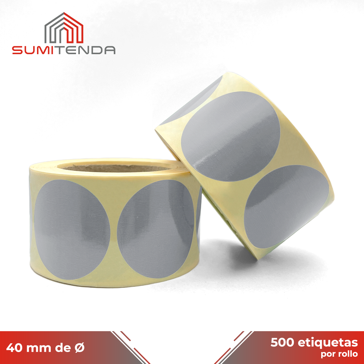 ETIQ. 40 MM DIAM. GRIS-03